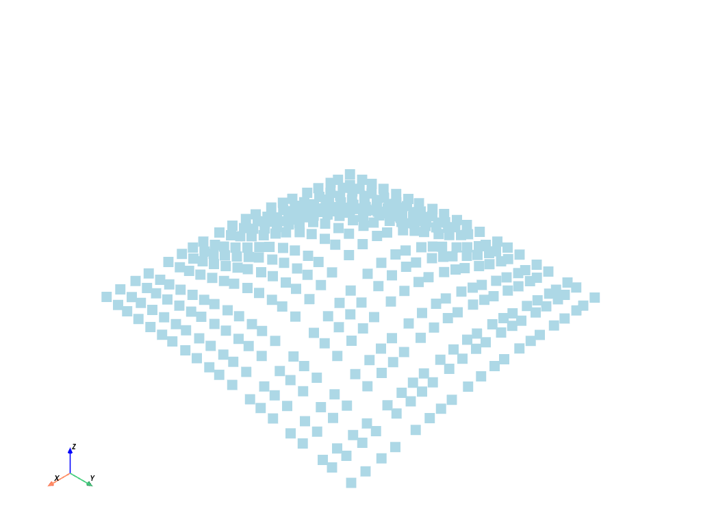 d create tri surface